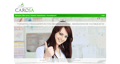 Desktop Screenshot of carosa-agentur.com